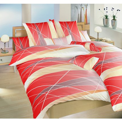 Obliečky Dolomity červené