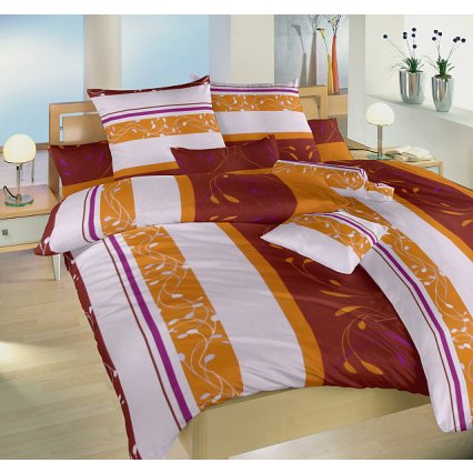 Obliečky Sliezsko tehlové