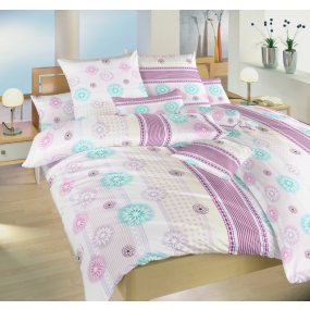 Obliečky Helsinky fialové