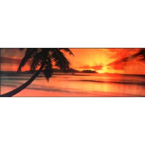 Plagát Seychelles - Sunset