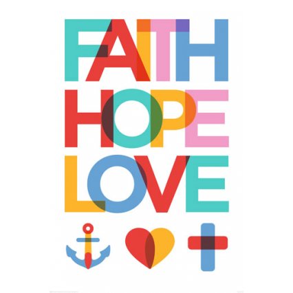 Plagát Faith, Hope and Love