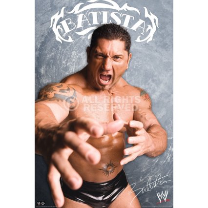 Plagát WWE Batista - Glance 2