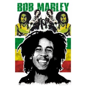 Plagát Bob Marley - Rasta
