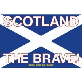 Plagát Scotland - The Brave
