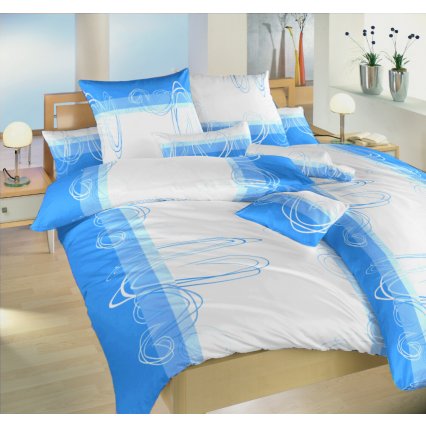 Obliečky Slučky modré