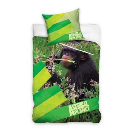 Detské obliečky Animal Planet - Šimpanz v prírode