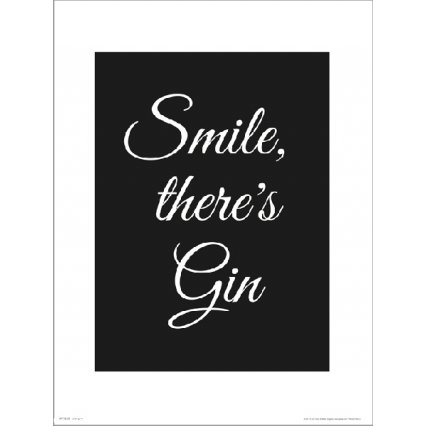 Reprodukcia Smile Gin