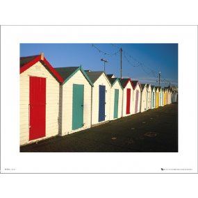 Reprodukcia Tom Mackie Beach Huts