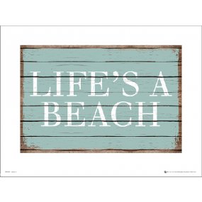 Reprodukcia Life Is A Beach