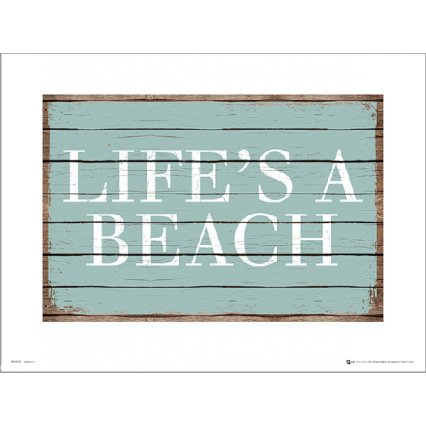 Reprodukcia Life Is A Beach