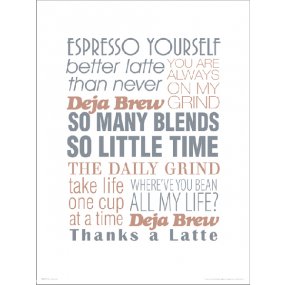 Reprodukcia Espresso Yourself