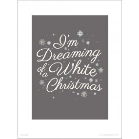 Reprodukcia Christmas White