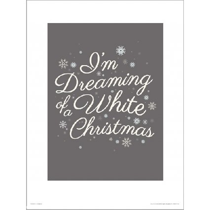 Reprodukcia Christmas White