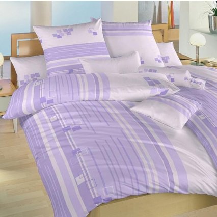 Obliečky Kocky fialové