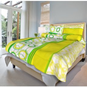 Obliečky Marta zelená