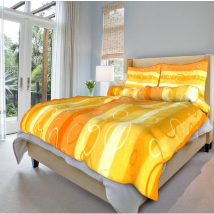 Obliečky Kola oranžovej