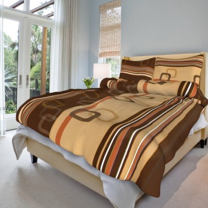 Obliečky Tonda hnedý