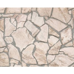 9273-23 tapety na stenu Woodn Stone 927323