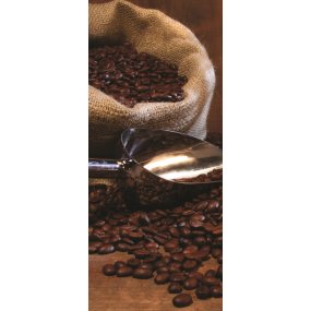 Fototapeta na dvere Coffee beans