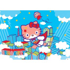 Výpredaj - Detská fototapeta Hello Kitty Hero